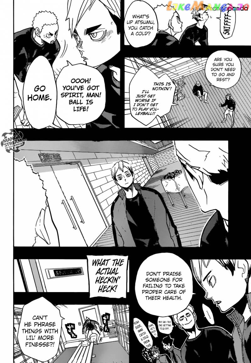 Haikyuu!!, Chapter 274 image 12